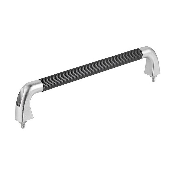 Pull Handles stainless steel, three-piece tube design, Style A